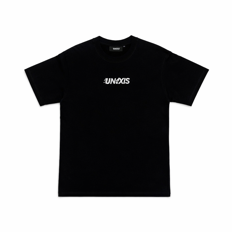 Embroidery Oversized Tee Black